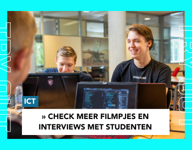 Check meer filmpjes en interviews met studenten